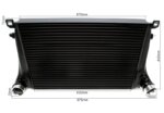 TC intercooler kit 630×440×70 mm – for VAG 2.0 TSI EA888 Gen4 (Golf VIII GTI/Clubsport/R, S3 8Y, Cupra Leon/Formentor, Octavia RS NX, Arteon R)