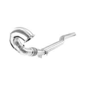 Black Mamba downpipe bez katalizatora 3,5″ za VW Golf 7 R / Audi S3 8V / SEAT Leon 3 Cupra 4WD