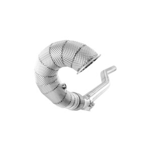 Black Mamba decat downpipe with heat shield for VW Golf VII/Audi S3 8V/Audi TTS 8S