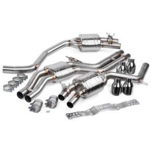 APR cat-back exhaust system with centre silencer for Audi S6/S7 C7 4.0 TFSI