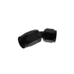CTS Turbo -10AN 45° black hose end