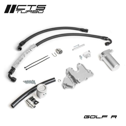 CTS Turbo oil catch can for VW Golf R VII/Audi S3 8V