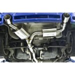 CTS Turbo cat-back exhaust for VW Golf IV R32