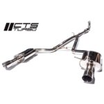 CTS Turbo cat-back exhaust system for Audi A4 B7 2.0T Quattro