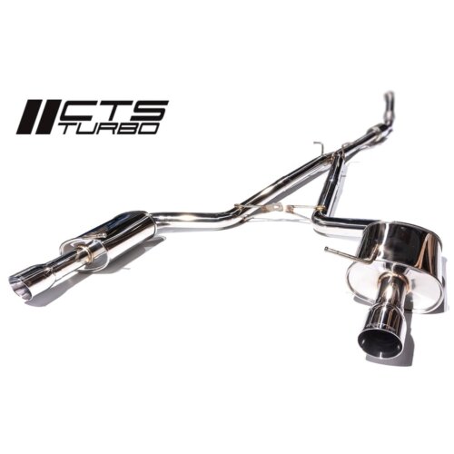 CTS Turbo cat-back exhaust system for Audi A4 B7 2.0T Quattro