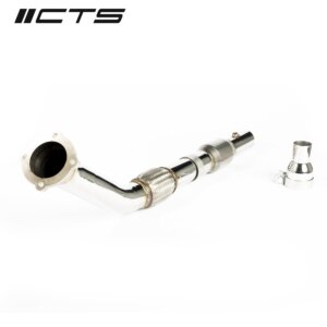 CTS Turbo downpipe with high-flow catalyst for VW Golf IV/Jetta IV 1.8T