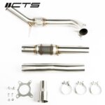 CTS Turbo downpipe for Golf 6 R/Audi A3-S3 8P/TT-TTS 8J