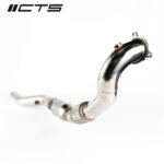 CTS Turbo high-flow catalytic converter for Audi TT 8N 225Q