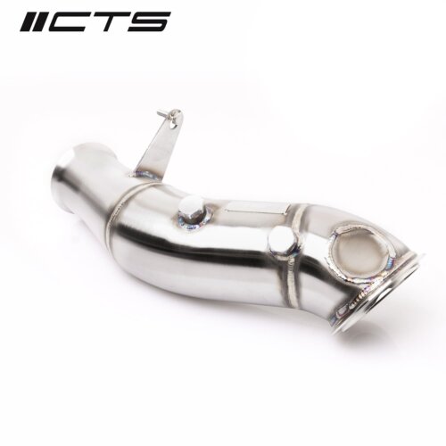 CTS Turbo downpipe for BMW N55 with electric wastegate