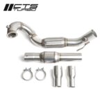 CTS Turbo 3″ downpipe s visokoprotočnim katalizatorom za VW Golf VII, Jetta IV i Taos I