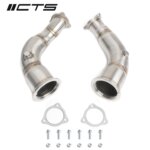 CTS Turbo test pipes for Audi RS5 B9/F5 2.9T