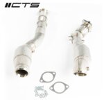 CTS Turbo high-flow catalytic converters for BMW X3M/X4M F97/G01, F98/G02