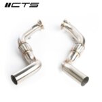 CTS Turbo downpipe set for BMW X5M/X6M F85/F86 S63