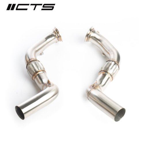 CTS Turbo downpipe set for BMW X5M/X6M F85/F86 S63