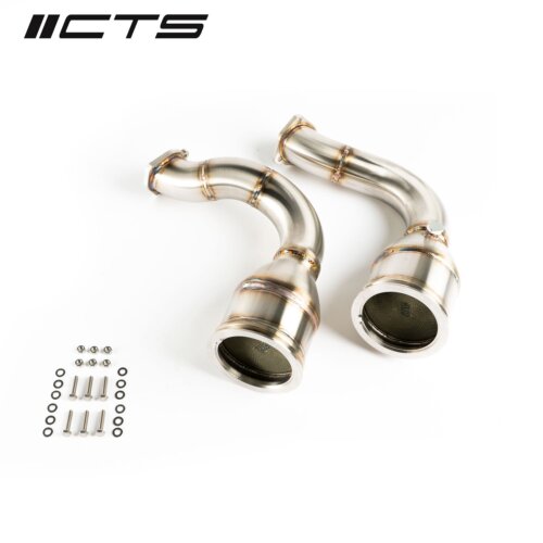 CTS Turbo sportski downpipe s visokoprotočnim katalizatorima za 4.0 TFSI EA825