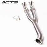 CTS Turbo Y-cijev/središnja ispušna cijev za Nissan GT-R R35