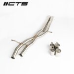 CTS Turbo resonator delete kit for Audi S4 B9 3.0T