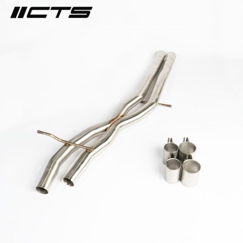CTS Turbo resonator delete kit for Audi S4 B9 3.0T