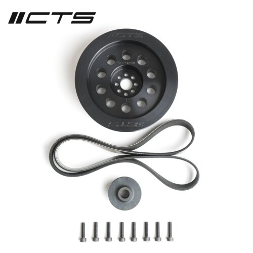 CTS Turbo dual pulley kit 192 mm for Audi 3.0 TFSI V6