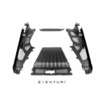 Eventuri carbon-fibre engine cover kit (matt) for Lamborghini Huracán