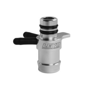 Leyo Motorsport boost tap priključak za 2.0 TSI/TFSI (VW Golf 6 GTI, Audi A3 8P, A4 B7/B8, A5, A6 C7, Q3, Q5, TT 8J) – srebrni
