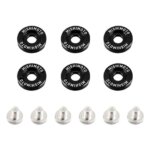 Mishimoto M6 x 1.0 fender washers, black, 20 mm