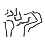 Mishimoto silicone ancillary hose kit for Subaru WRX I (2001–2005)