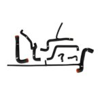 Mishimoto silicone hose kit for Volkswagen Corrado I (53I) VR6 1992–1994