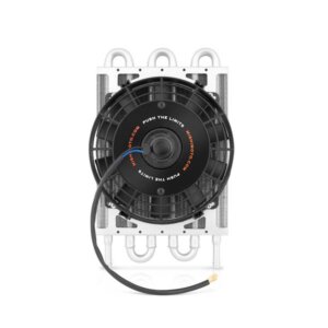 Mishimoto Heavy-Duty transmission cooler with electric fan