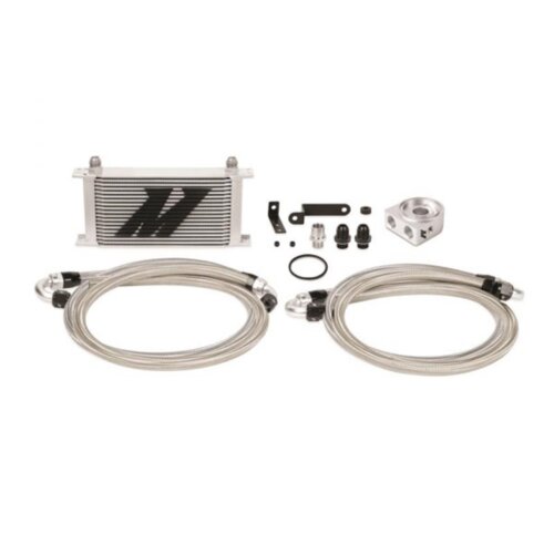 Mishimoto oil cooler kit for Subaru Impreza WRX STI 2008–2014 – silver, non-thermostatic