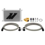 Mishimoto 25-row silver thermostatic oil cooler kit