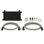 Mishimoto 19-row black non-thermostatic oil cooler