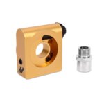 Mishimoto oil cooler adapter M22 x 1.5 with rear-mounted thermostat