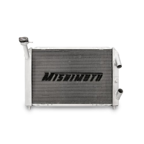Mishimoto radiator for LS-swapped Mazda RX-7 FD