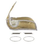 Mishimoto titanium turbocharger heat shield for Ford Focus III ST