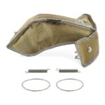 Mishimoto titanium turbo blanket for Ford Focus III RS and Mustang VI 2.3 EcoBoost