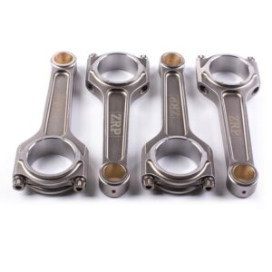 ZRP forged connecting rods for Mitsubishi 4G63 156 mm with ARP L19 bolts