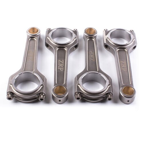ZRP forged connecting rods for Mitsubishi 4G63 156 mm with ARP L19 bolts