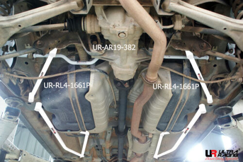 Ultra Racing rear anti-roll bar for Ssangyong Actyon I 2.0D