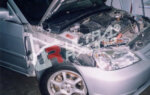 Ultra Racing fender brace for Honda Civic VII (ES) 2D