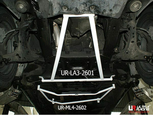 Ultra Racing prednje donje ojačanje šasije za Ssangyong Rodius/Stavic I 2.7D 4WD