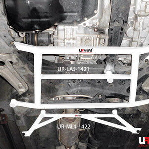 Ultra Racing prednje donje ojačanje šasije za Mitsubishi Lancer Evo X (CZ4A/CZ94A)
