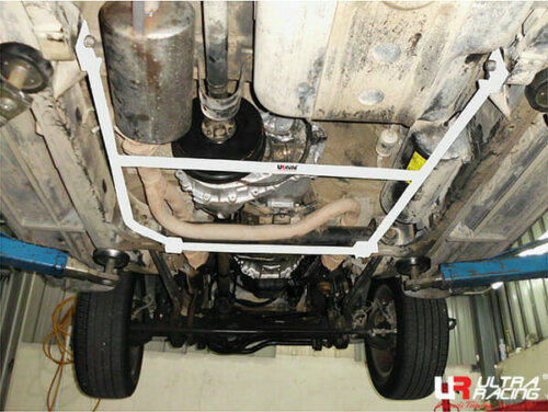 Ultra Racing 4-točkovno srednje donje ojačanje šasije za Land Rover Range Rover II P38A