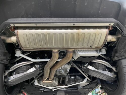 Ultra Racing stražnje donje pojačanje šasije za Porsche Cayenne III (9Y0)/Cayenne Coupe III (9YB)
