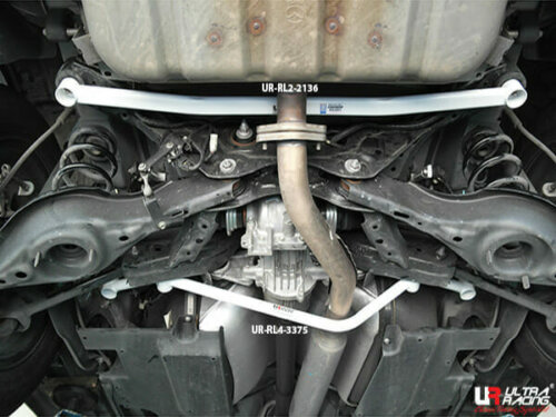 Ultra Racing 4-point rear lower chassis brace for Mazda CX-5 I (KE)