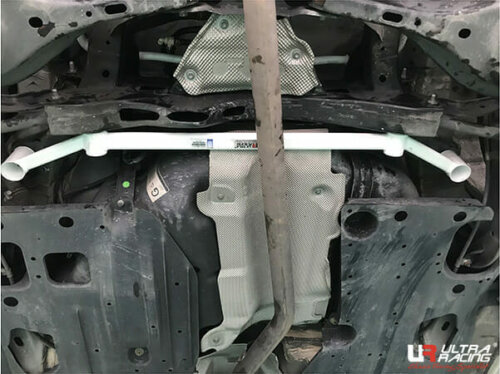 Ultra Racing rear lower chassis brace for Mazda 3 BM