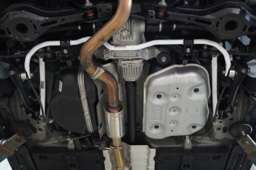 Ultra Racing chassis brace for Toyota GR Yaris XP210