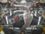 Ultra Racing rear lower chassis brace for Mazda 6 I GG