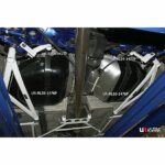 Ultra Racing 6-point rear lower chassis brace for Hyundai Genesis/Rohens Coupe BK