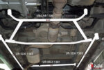 Ultra Racing 2x 3-point side chassis braces for Honda Odyssey I (RA1–RA5)